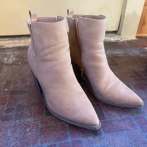 tan booties